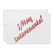 Very Interesting card Invite