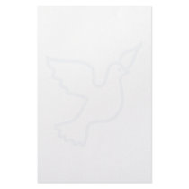 Very Light Blue Peace Dove stationery