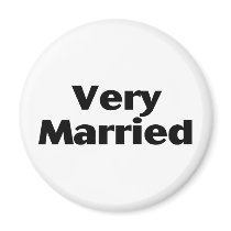 Very Married magnets by BacheloretteGirl Very Married magnets