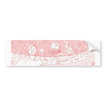 Very Merry Unbirthday Bumper Stickers