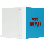 Very Metal (browgundy) binders