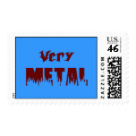 Very Metal (browgundy) postage
