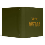 Very Metal (gold) binders