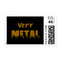 Very Metal (gold) Postage