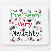 Very Naughty Holiday T-shirts and Gifts mousepads by christmasshop Very Naughty Holiday T-shirts and Gifts mousepads