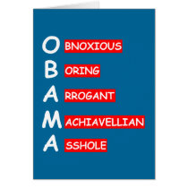 Very offensive anti Obama cards by BIGNUMPT Very offensive anti Obama cards