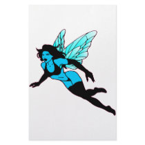 Very Pretty Blue Fairie stationery