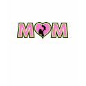 Very Pretty Pink and Green Mom Tees t-shirts