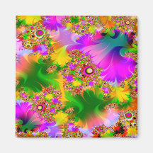 Very psychedelic fridge magnets