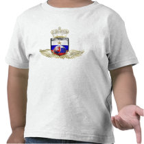 Very Stylish gold winged flag of slovakia gifts T Shirt