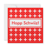 Very Swiss - Hopp Schwiiz, Go Switzerland Party Personalized Invites