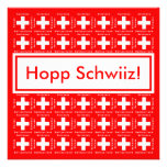 Very Swiss - Hopp Schwiiz, Go Switzerland Party Personalized Invites