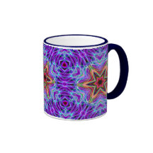 Very unique gift, LED light pattern Mug