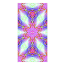 Very unique gift, LED light pattern Customized Photo Card