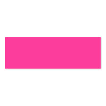 Very Very Pink Color Only Bright Pink Business Card