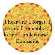 Very Wise Confucius Quotation stickers