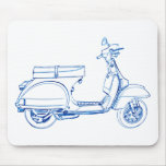 Ves P200 Scooter pen sketch mousepads