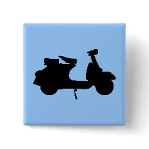 Vespa buttons by shopstew Vespa buttons