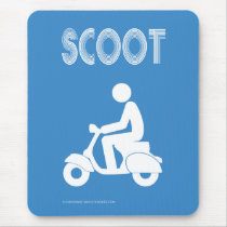 Vespa-color mousepads