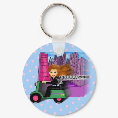 Vespa Diva Keychain by nextstopitaly