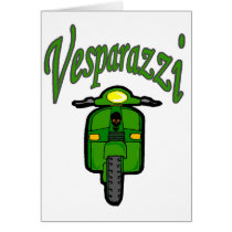 Vesparazzi Card by figstreetstudio Vesparazzi Card
