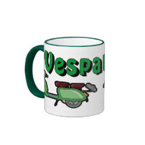 Vesparazzi Logo Mug by figstreetstudio Vesparazzi Logo Mug