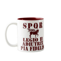 Vespasian's 2nd Roman Legion Pegasus Coffee Mug