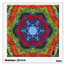 “Vesper” Kaleidoscope “PixPane(TM)” Wall Decal