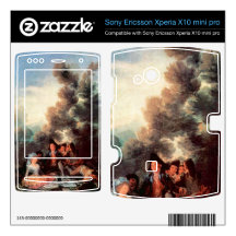 Vesper outdoors by Francisco de Goya Xperia X10 Skins