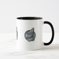 weird, sci fi, creature, monster, snake, fiction, unique, wings, wild, houk, animal, fun, funny, cool, cool mugs, cute mugs, mug, mugs, posters, sci fi posters, school, back to school, creatures, races, Caneca com design gráfico personalizado