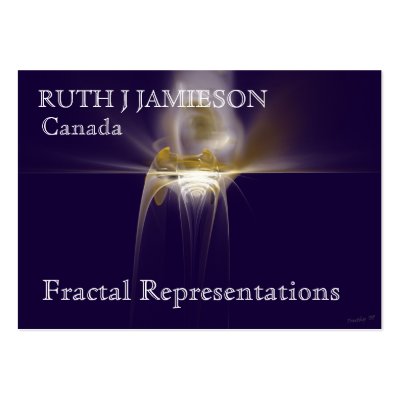 VESSEL OF LIGHT BUSINESS CARD by ruthjjamieson