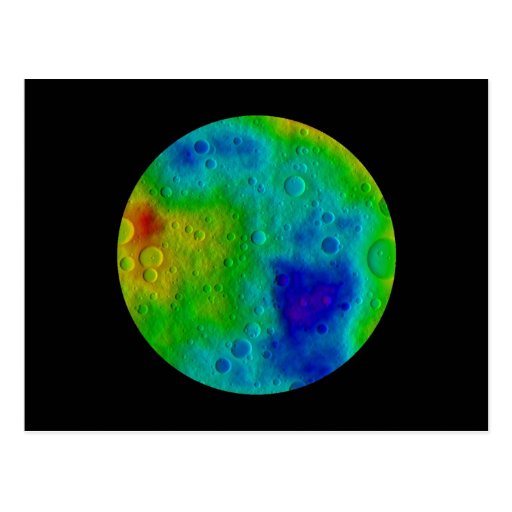 Vesta Asteroid / Protoplanet Post Card