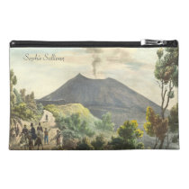 Vesuvius Active Volcano 1832 Naples Italy Travel Accessory Bag at  Zazzle