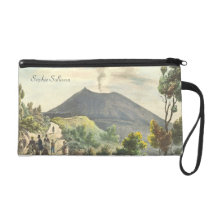 Vesuvius Active Volcano 1832 Naples Italy Wristlet Clutch at  Zazzle