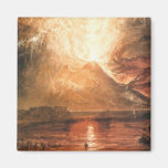 Vesuvius Erupting Refrigerator Magnets