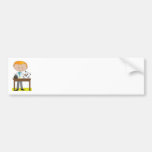 Vet and Dog Bumper Sticker