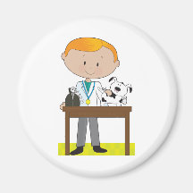Vet and Dog Magnets
