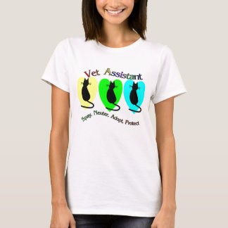 vet assistant t shirts