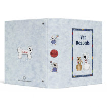 Vet Records binders