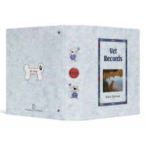 Vet Records - Customizable binders