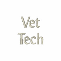 Vet Tech embroidered shirts by vetprintz Vet Tech embroidered shirts