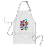Vet Tech Gifts Unique Embossed Style Graphics Aprons