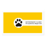 Vet/Veterinary Clinic minimalist business cards business cards