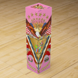 Veteran Afghanistan View about Design Customize Wine Bottle Box