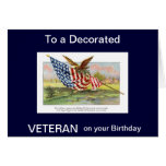 VETERAN BIRTHDAY GREETING CARD