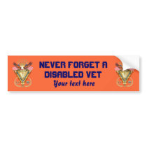 Veteran DAV View Artist Comments Below Bumper Sticker