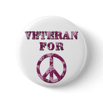 Veteran For Peace Pin