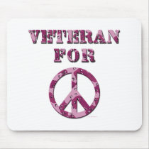 Veteran For Peace Mouse Pad