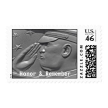 Veteran Military Hero Armed Forces Postage Stamp
