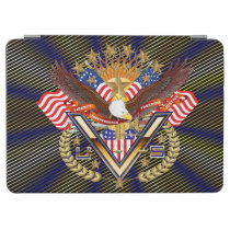 Veteran Patriotic View About Design Below iPad Air Cover at  Zazzle